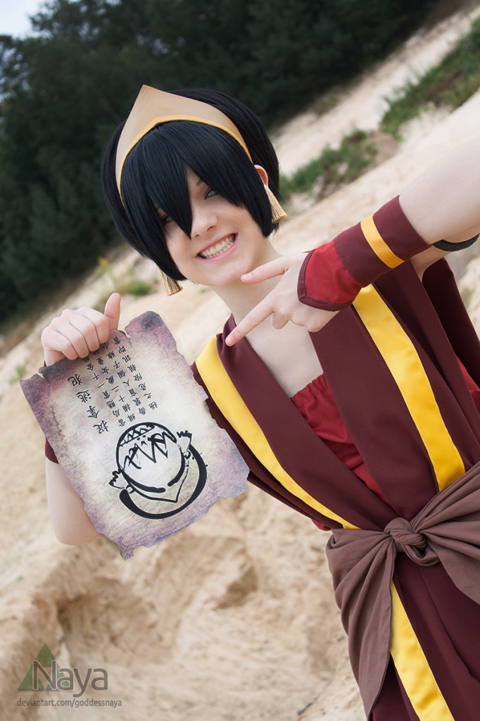 Avatar The Last Airbender Cosplay: Toph Beifong Adult 
