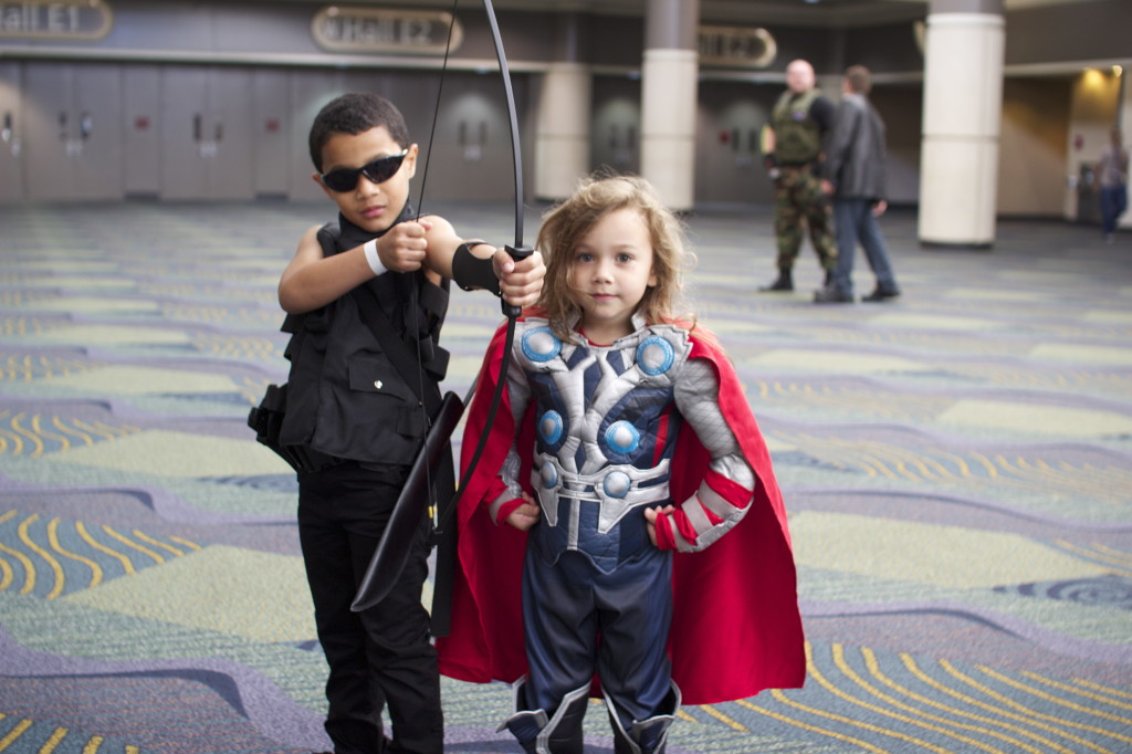 Hawkeye and Thor