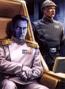 Grand Admiral Thrawn and Captain Pellaeon